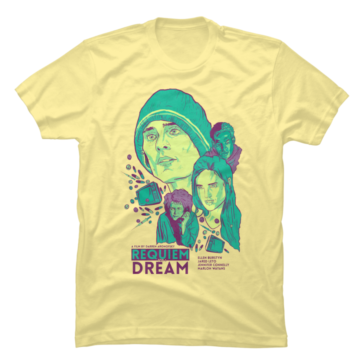 requiem for a dream shirt requiem for a dream shirt